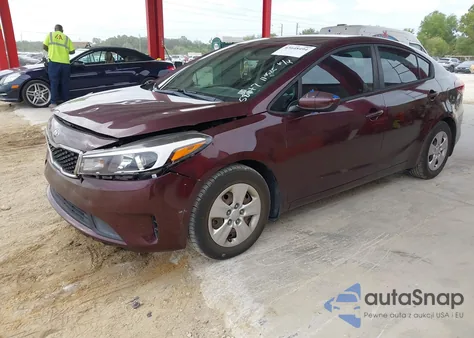 2017 Kia Forte Lx из США, поврежденный, VIN 3KPFK4A70HE114056